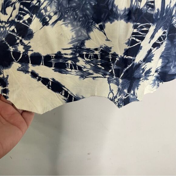 ALEXANDER WANG Lambskin Tie-Dye leather Top Size 6 - Picture 4 of 10